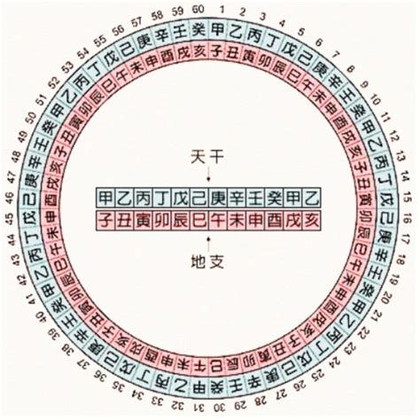 2007天干地支|干支纪年对应表